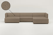Modulares Sofa Paula U-Form / Wohnlandschaft mit Schlaffunktion