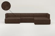Modulares Sofa Paula U-Form / Wohnlandschaft mit Schlaffunktion