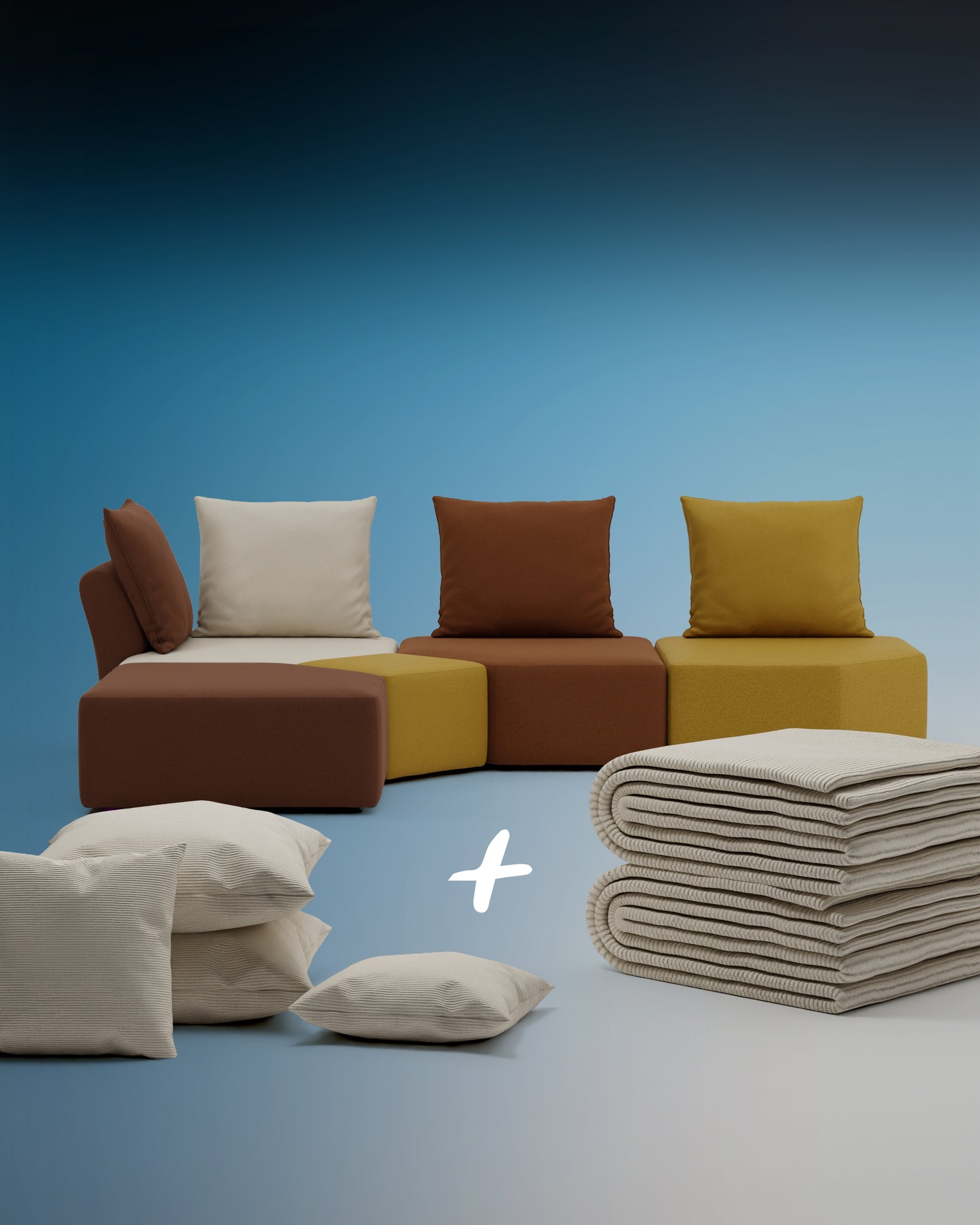 Special Edition Amber - Modulares Sofa Katrina