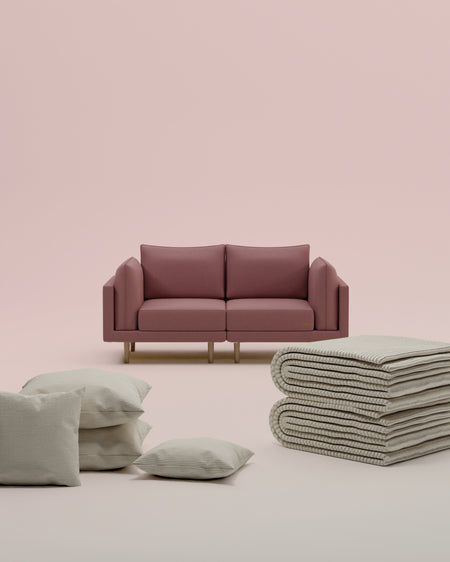 3 in 1 set modular sofa Donna 2-seater with sleep function