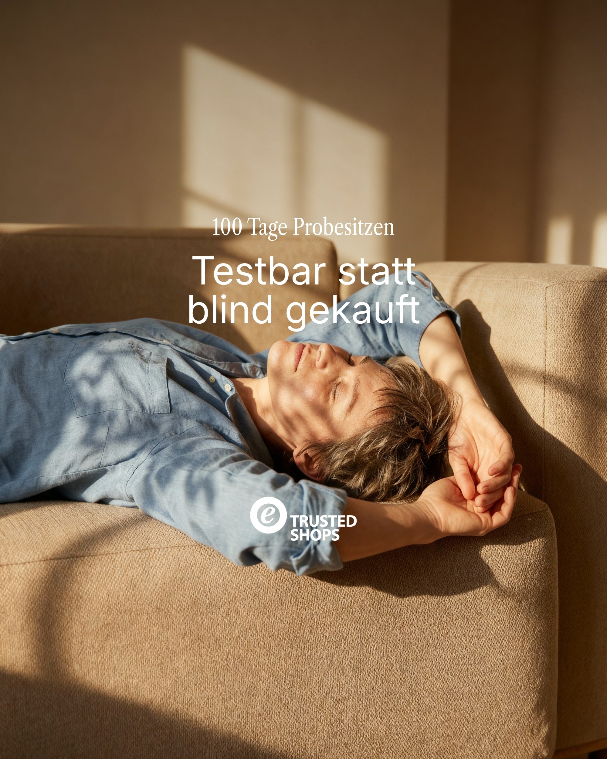 Modulares Sofa Aera 2.5-Sitzer mit Hocker und Schlaffunktion