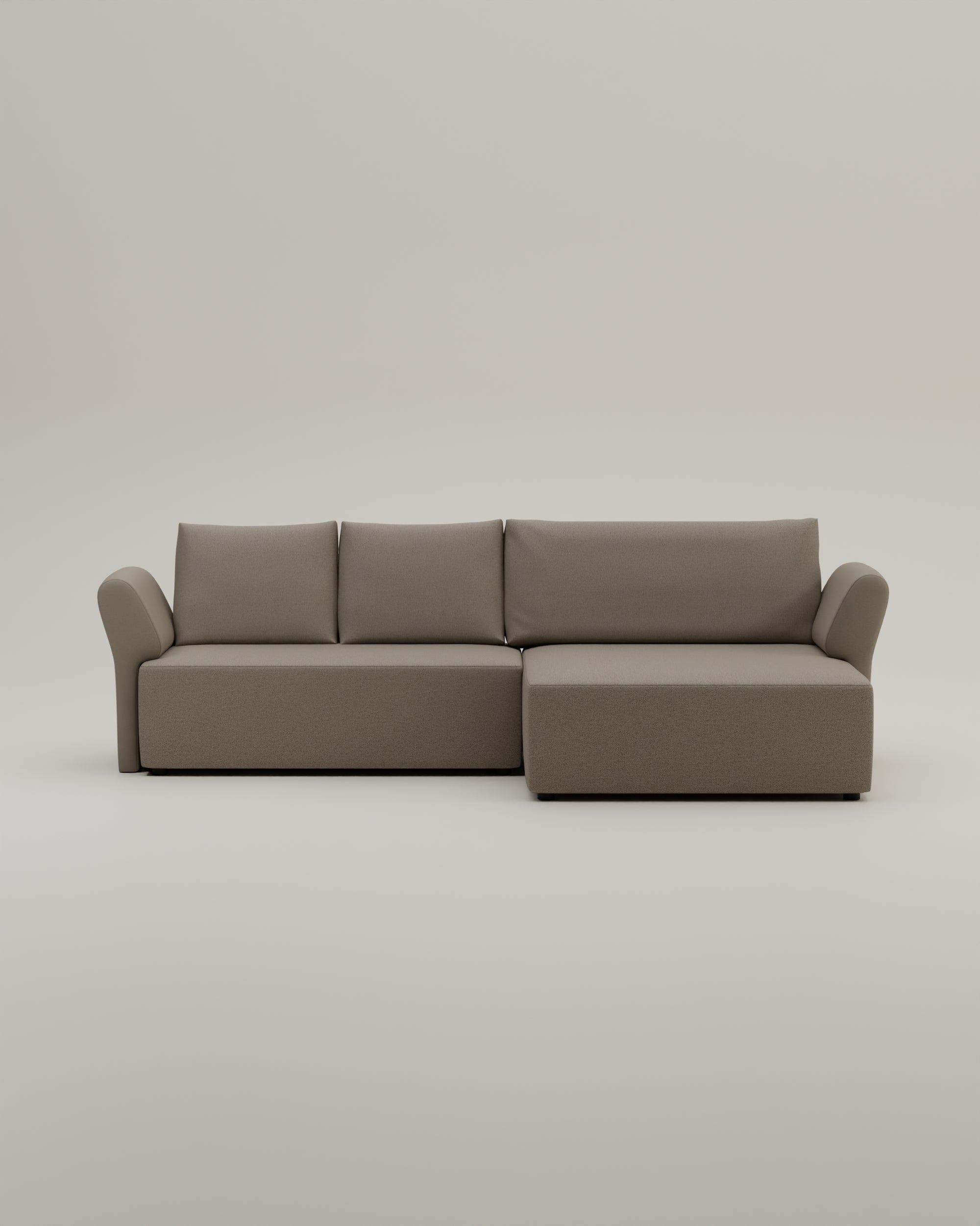 Amy 4-seater modular sofa with sleep function