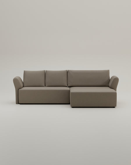 Outlet - Modular sofa Amy 4-seater with sleeping function Showroom Frankfurt