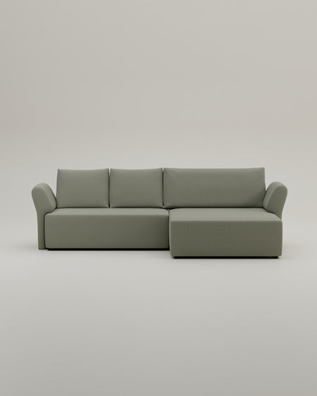 Outlet - Modular sofa Amy 4-seater with sleeping function Showroom Düsseldorf