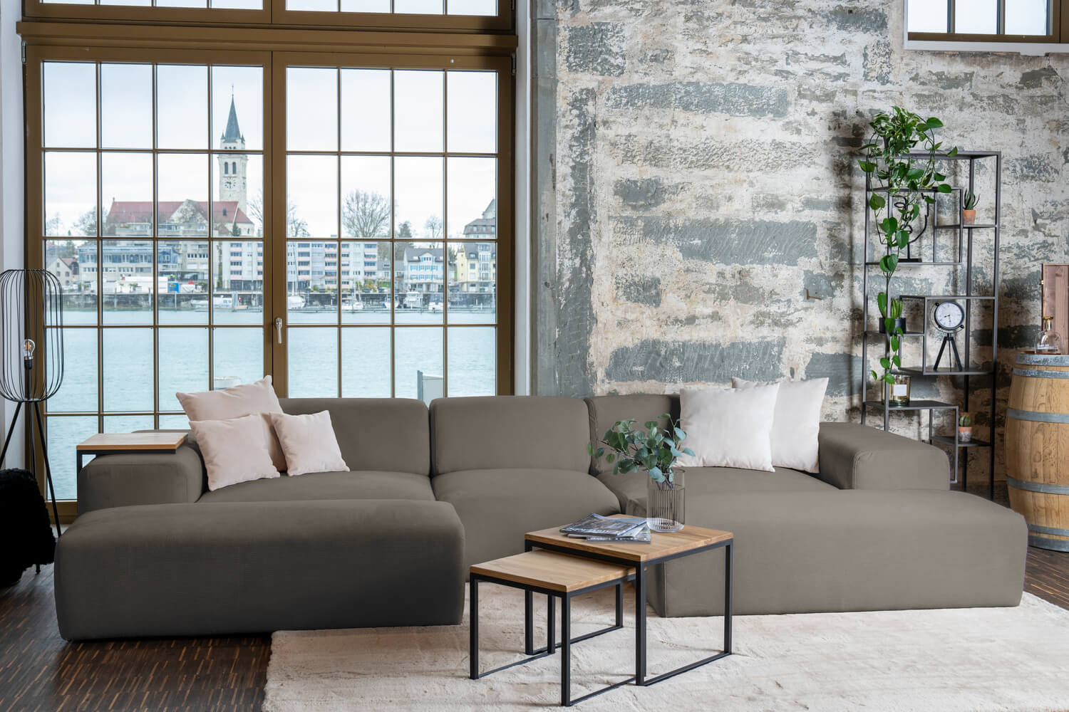 Nina XL modular sofa with sleep function