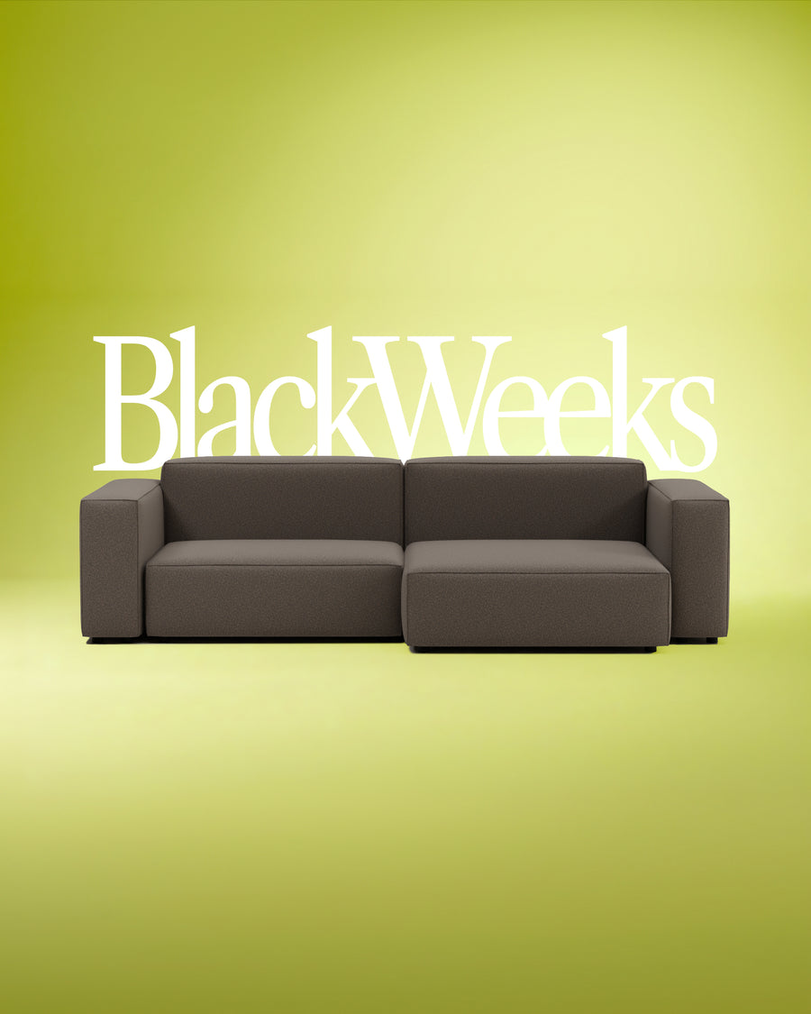 Harvey 4-seater modular corner sofa with sleep function