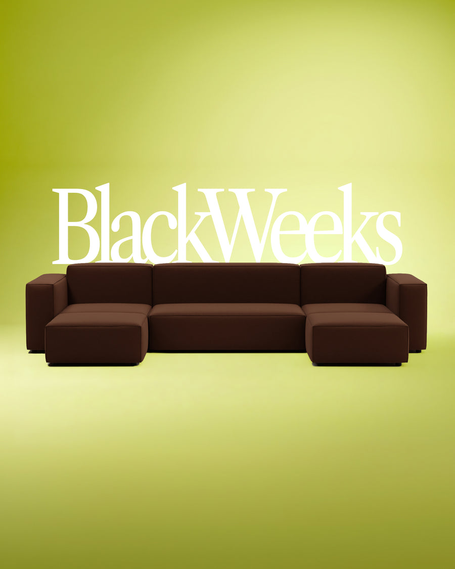Harvey U-shaped modular sofa / living area with sleeping function
