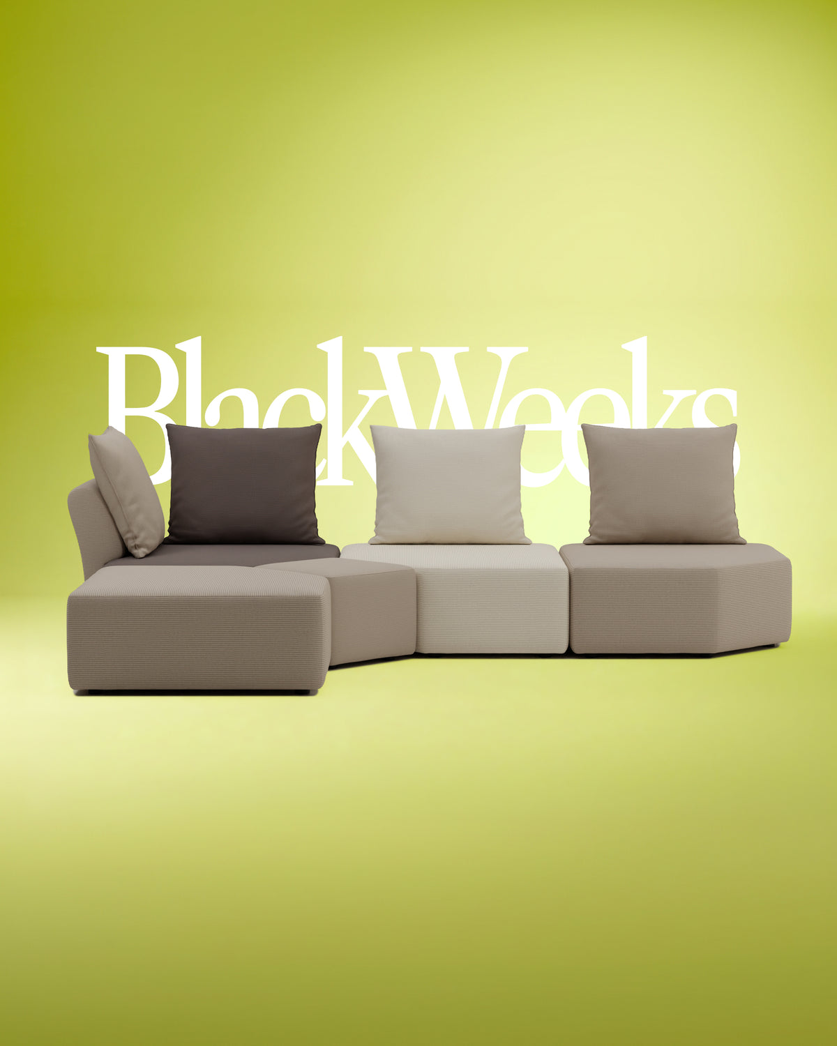Katrina modular sofa with sleep function