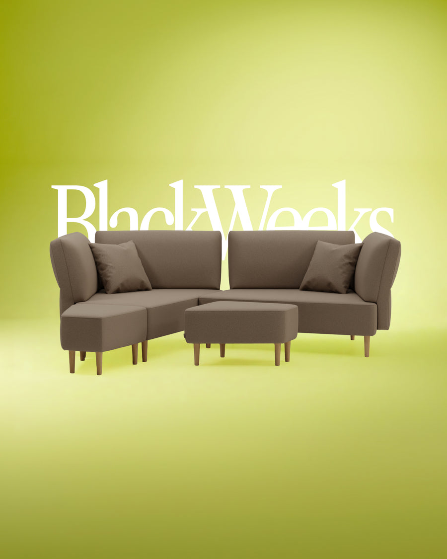 Mike modular sofa with sleep function