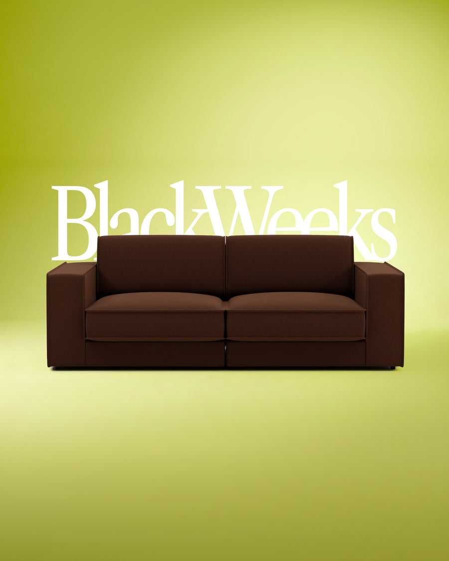 Terra 2-seater modular sofa