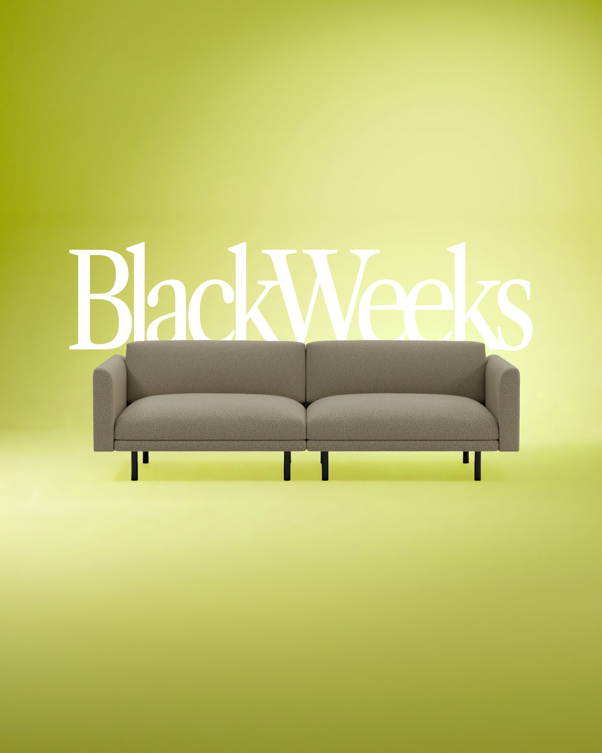 Modular sofa Aera 2.5-seater with sleep function