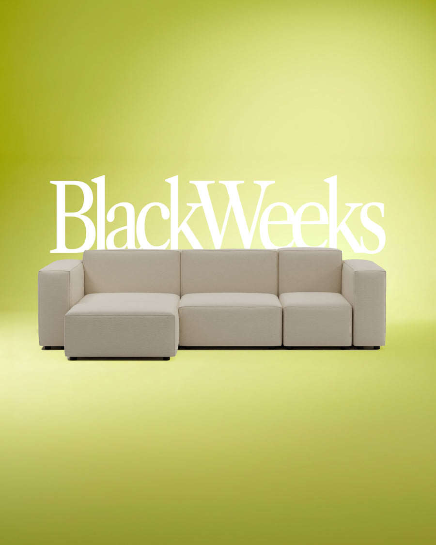 Modular Corner Sofa Harvey 4-Seater L Mini with Sleeping Function