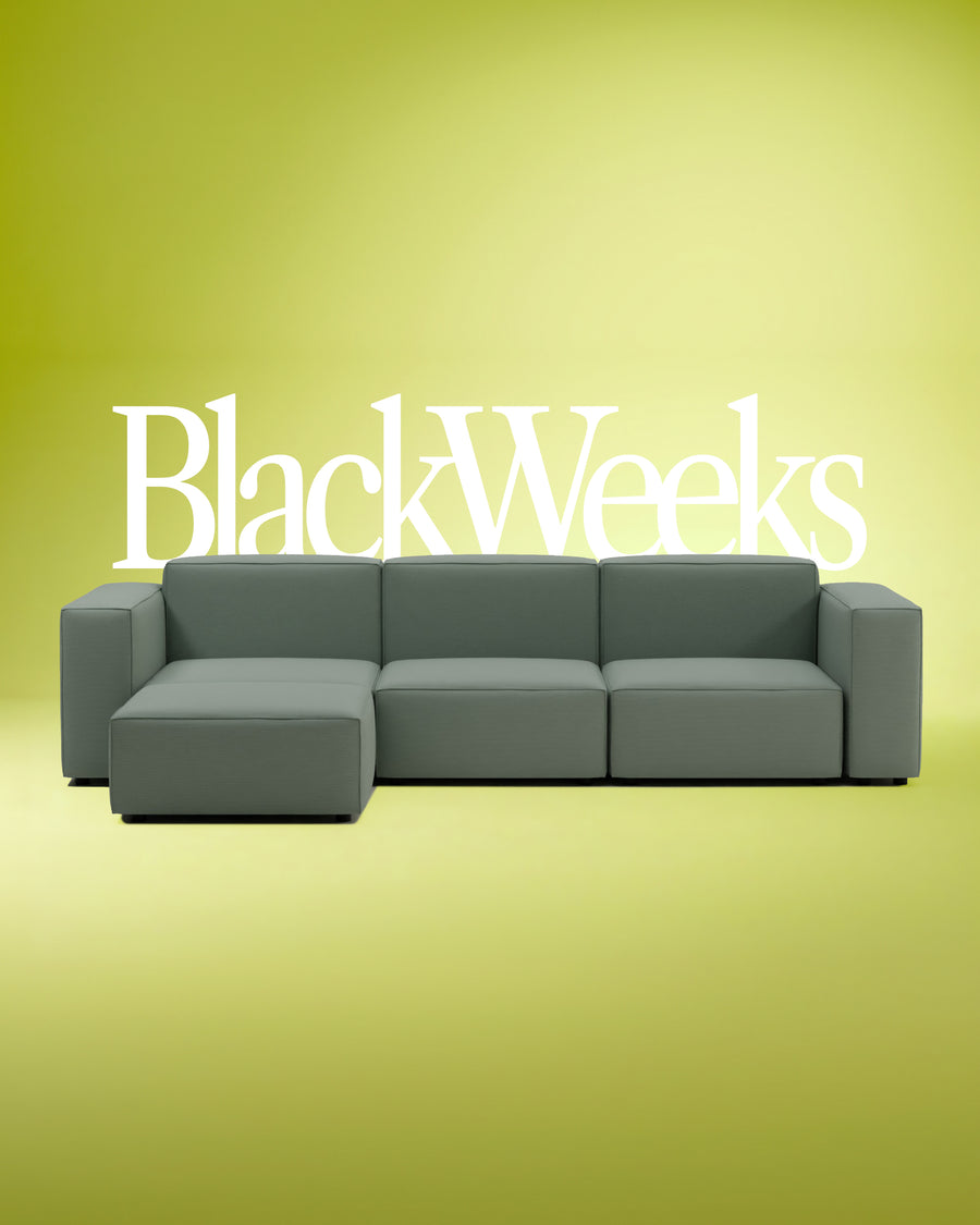 Modular sofa Harvey 4-seater L with sleep function