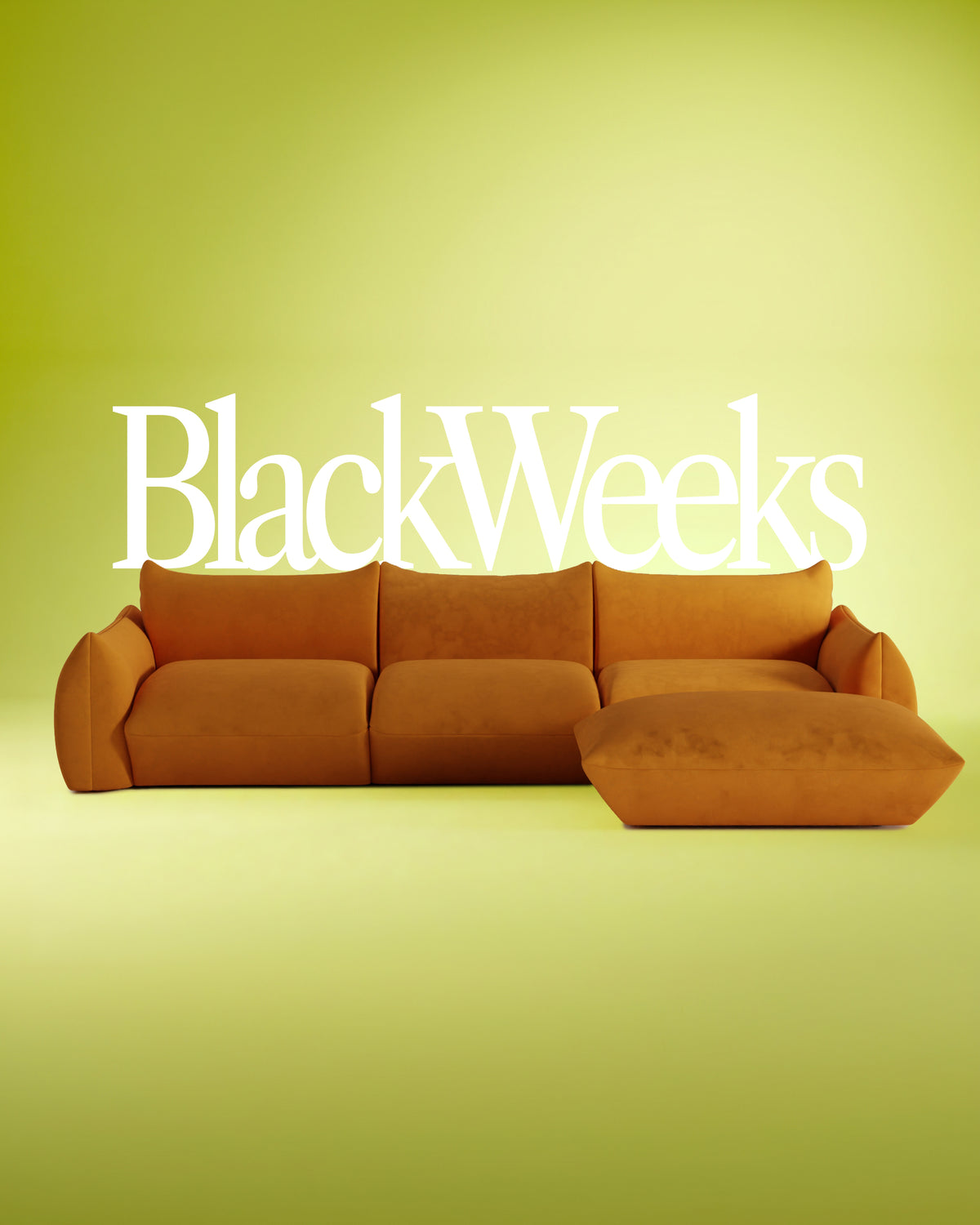 Modular sofa Luma L 4-seater with sleep function