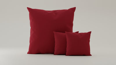 Red-Veluno / 2x50x50cm / 100x100cm