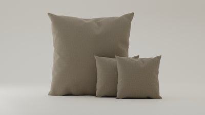 Taupe-Veluno / 2x50x50cm / 100x100cm