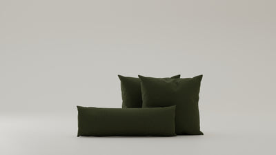 Olive-Fuego / 2x50x50cm / 1x24x75cm