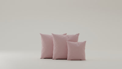 Rose-Bouclé / 2x50x50cm / 35x35cm