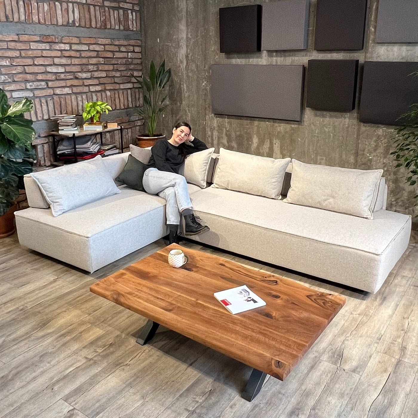Fabric cover - Louis L modular sofa