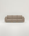 Modulares Sofa Donna 3-Sitzer mit Schlaffunktion - Stoff Nova
