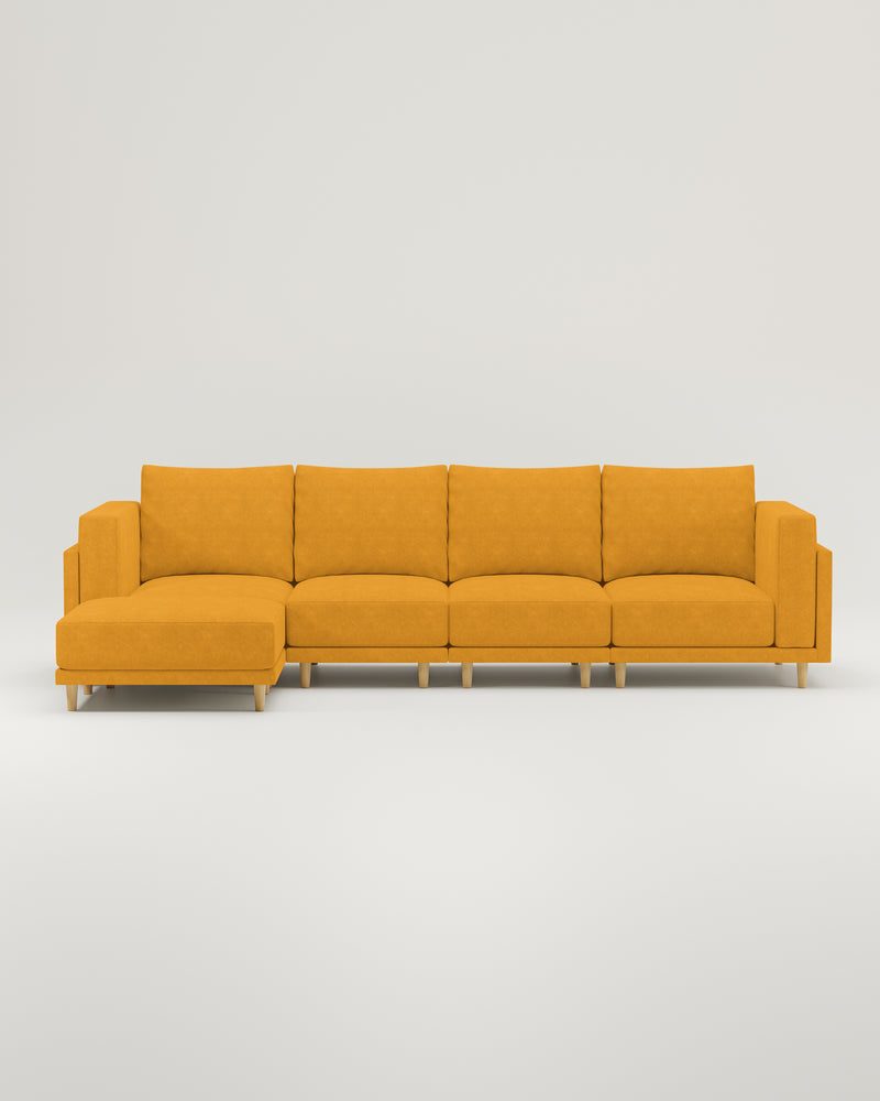 Modulares Sofa Donna Ecksofa XL mit Schlaffunktion