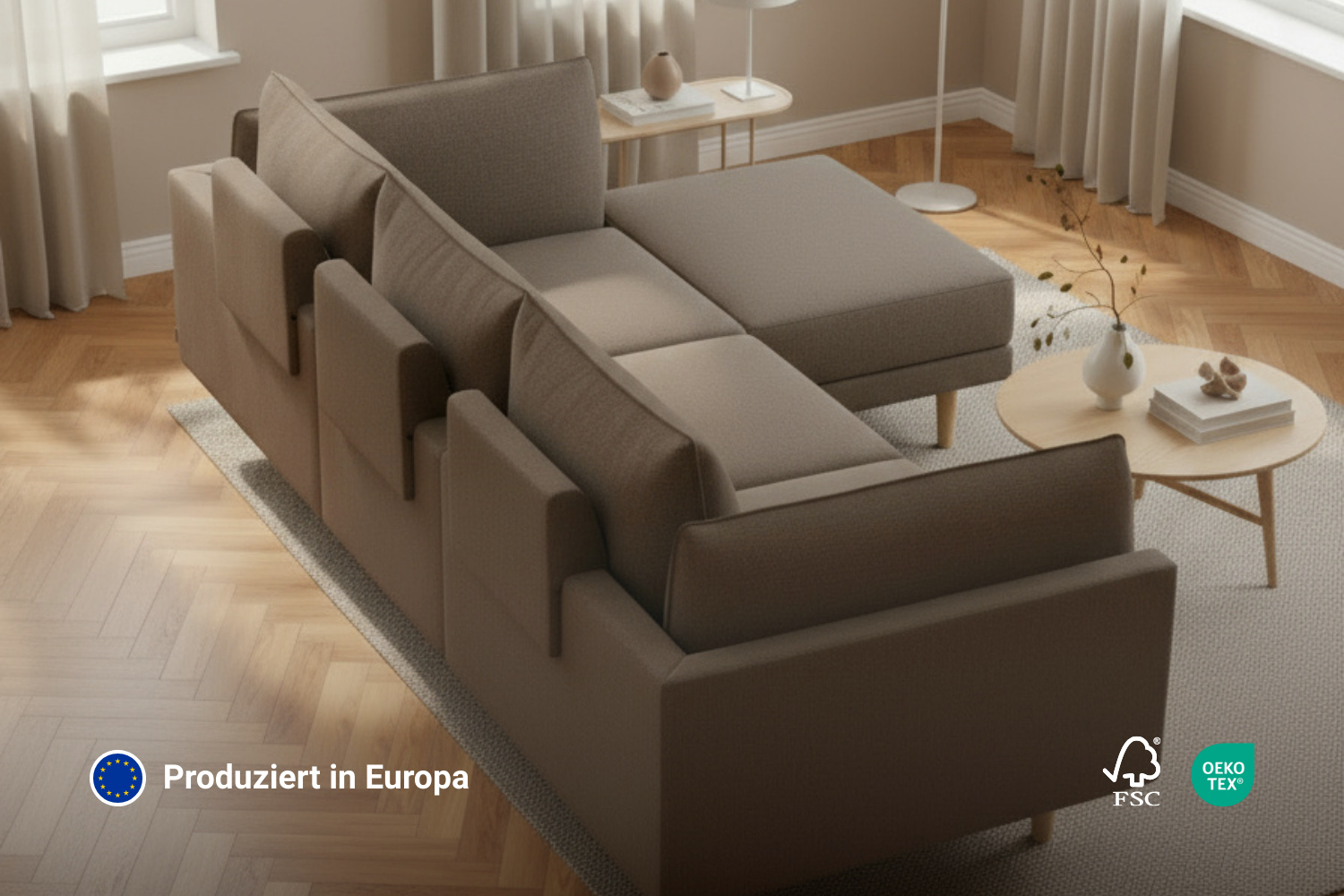 Modular sofa Donna XS with sleep function