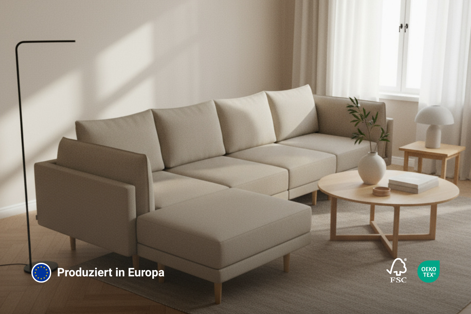 Modular sofa Donna XS with sleep function