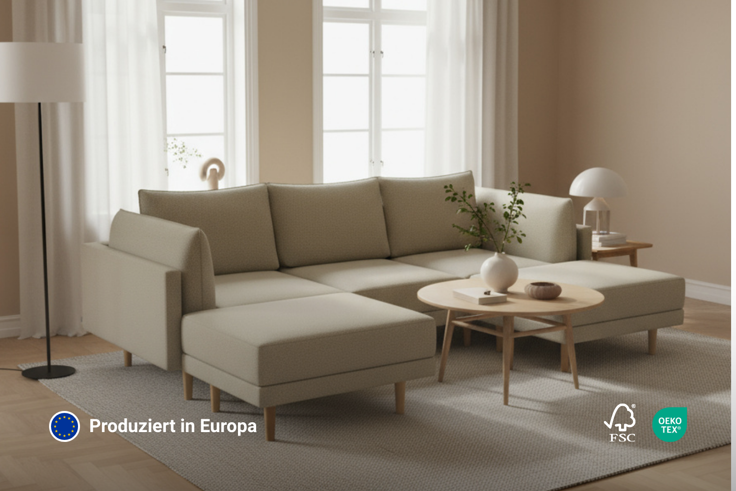 Modular sofa Donna XS with sleep function