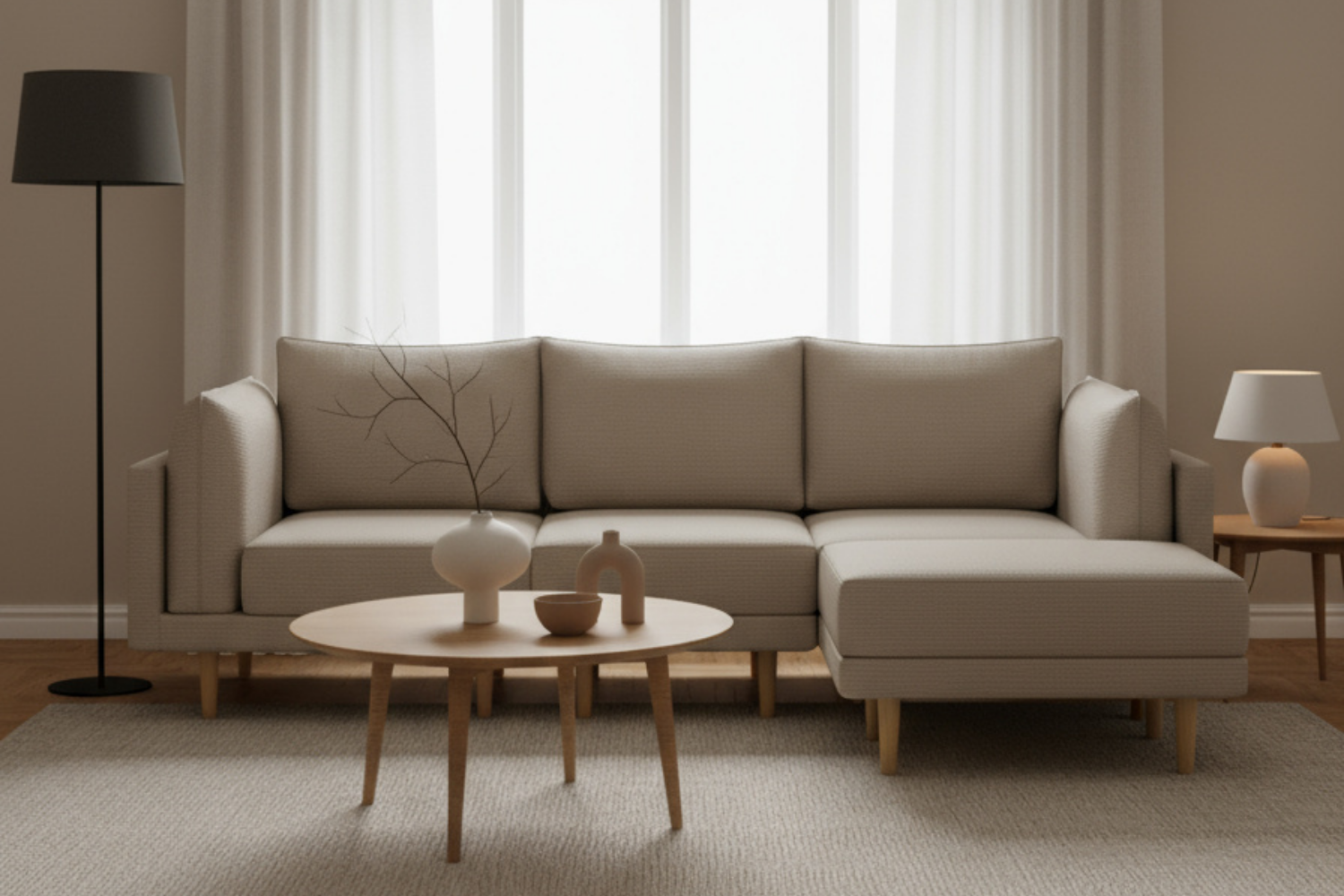 Modular sofa Donna XS with sleep function