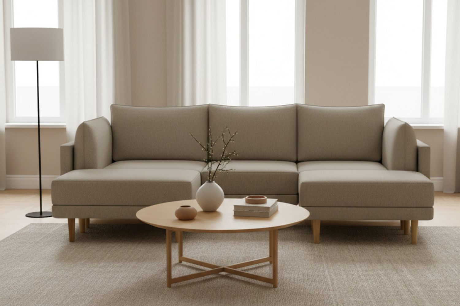 Modular sofa Donna XS with sleep function