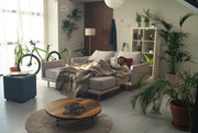 Modular sofa Donna s with sleep function - fabric Nova