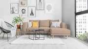 Stoffbezug - Modulares Sofa Donna mit Schlaffunktion - Stoff Nova
