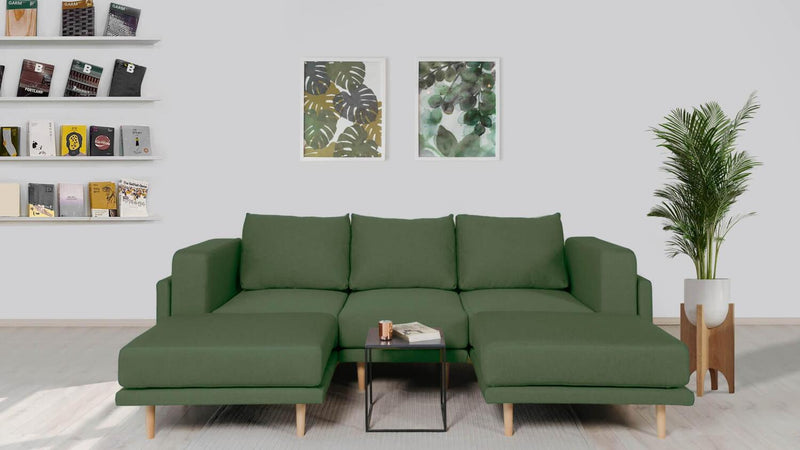 Stoffbezug - Modulares Sofa Donna U