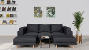 Donna U modular sofa with sleep function - fabric Nova
