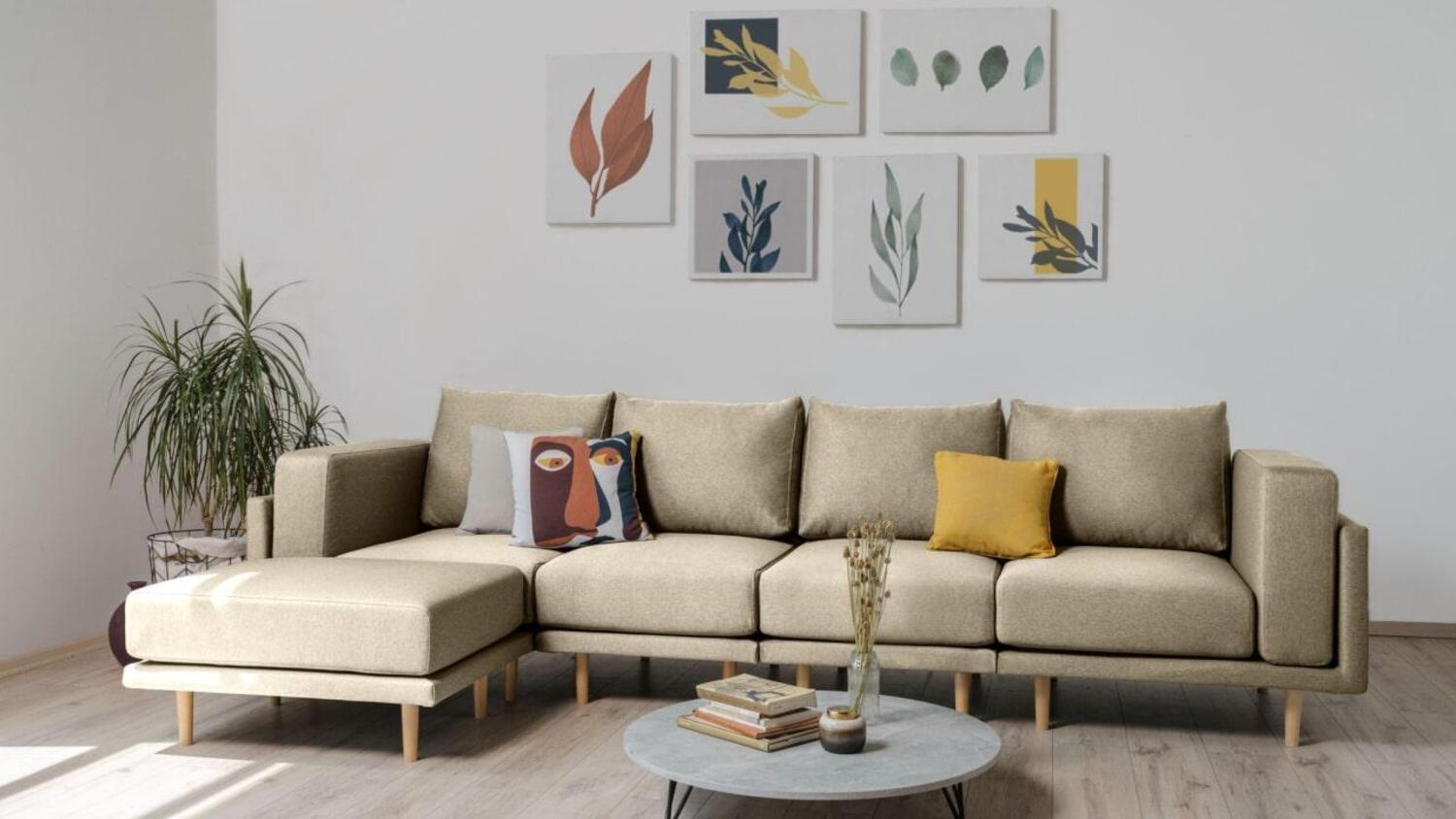 Outlet - Modulares Sofa Donna XL mit Schlaffunktion