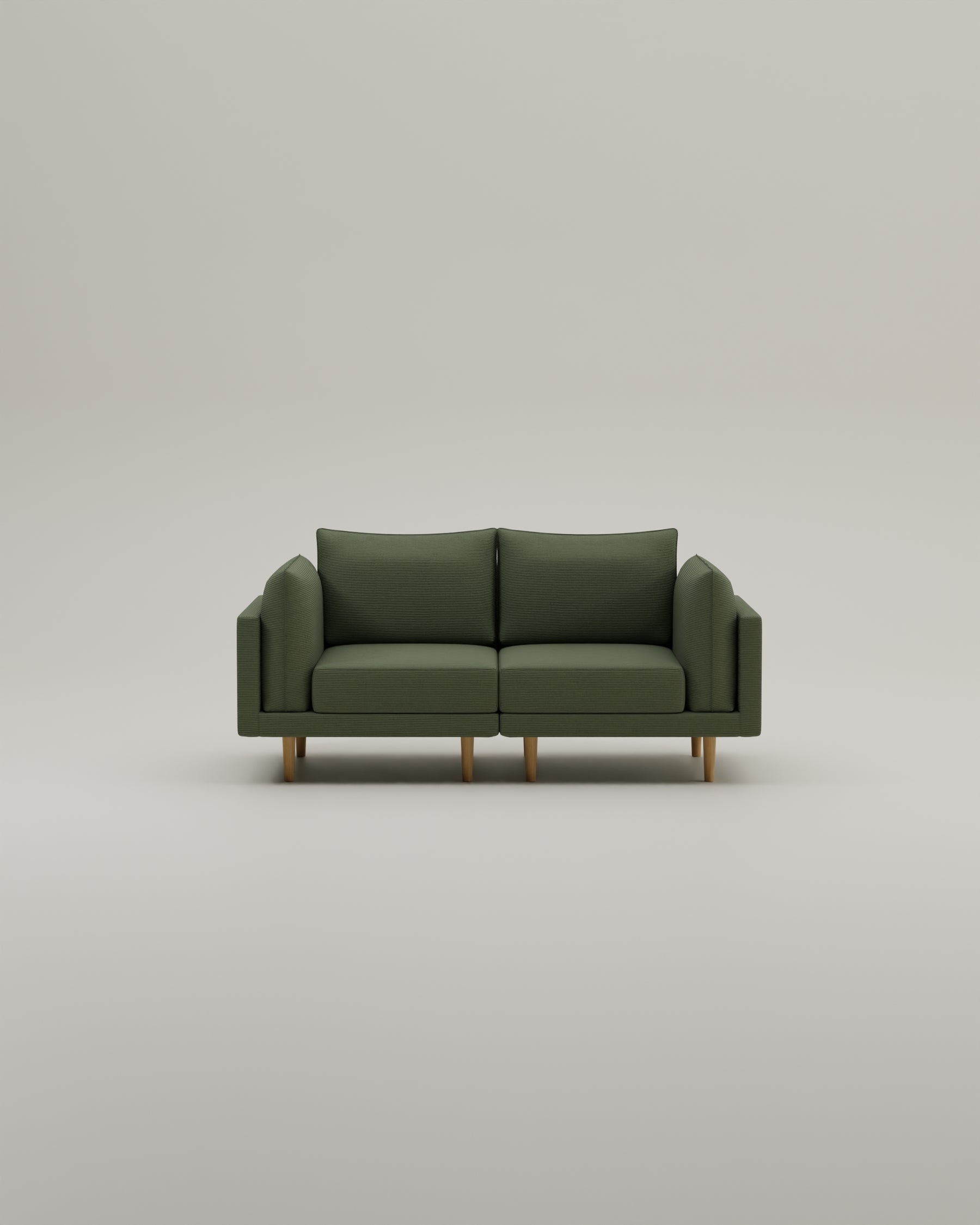Donna 2-seater modular sofa with sleep function