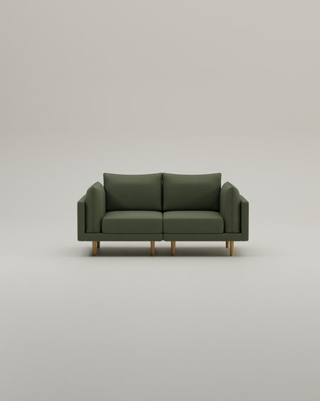 Modulares Sofa Donna 2-Sitzer mit Schlaffunktion