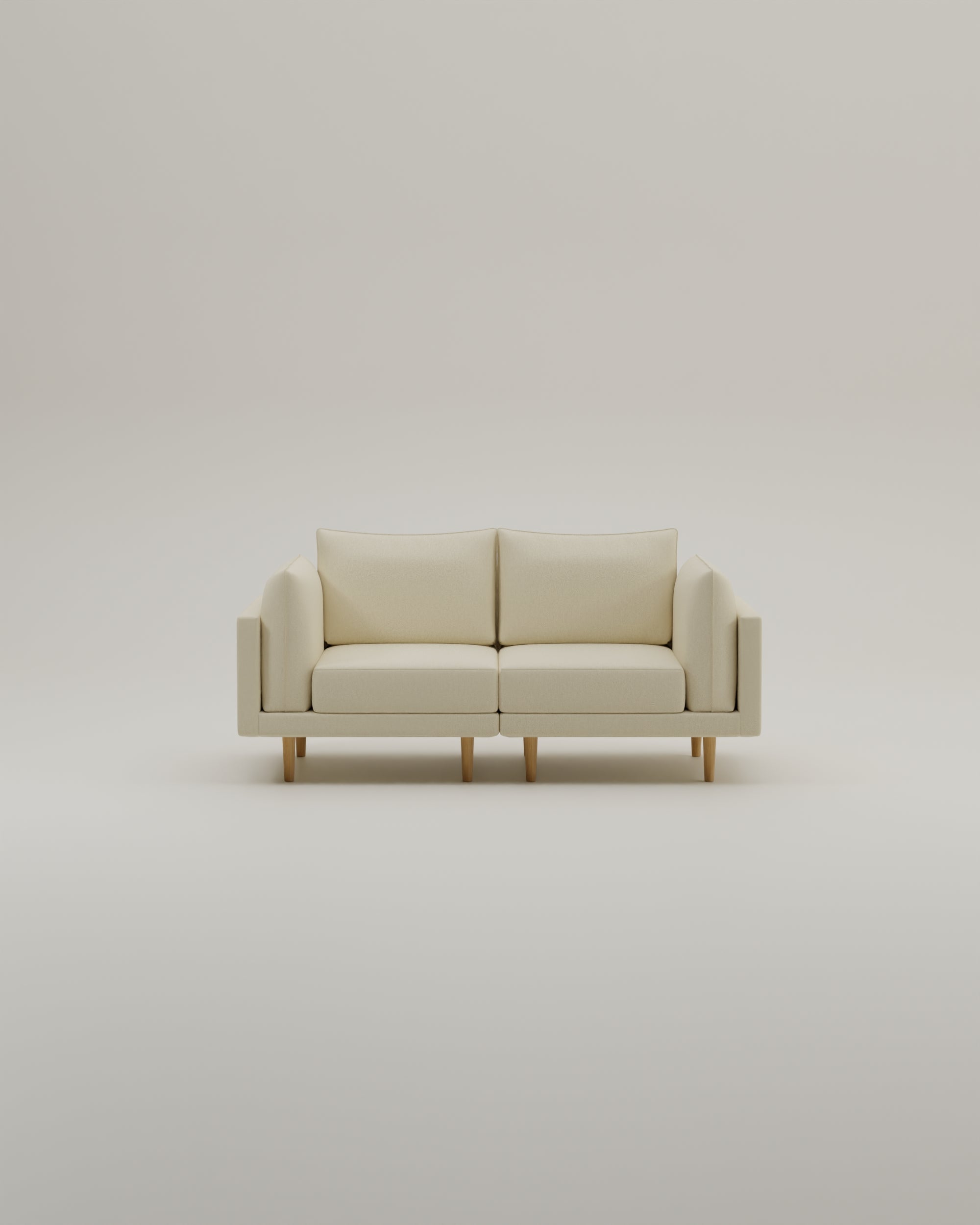 Modulares Sofa Donna 2-Sitzer mit Schlaffunktion
