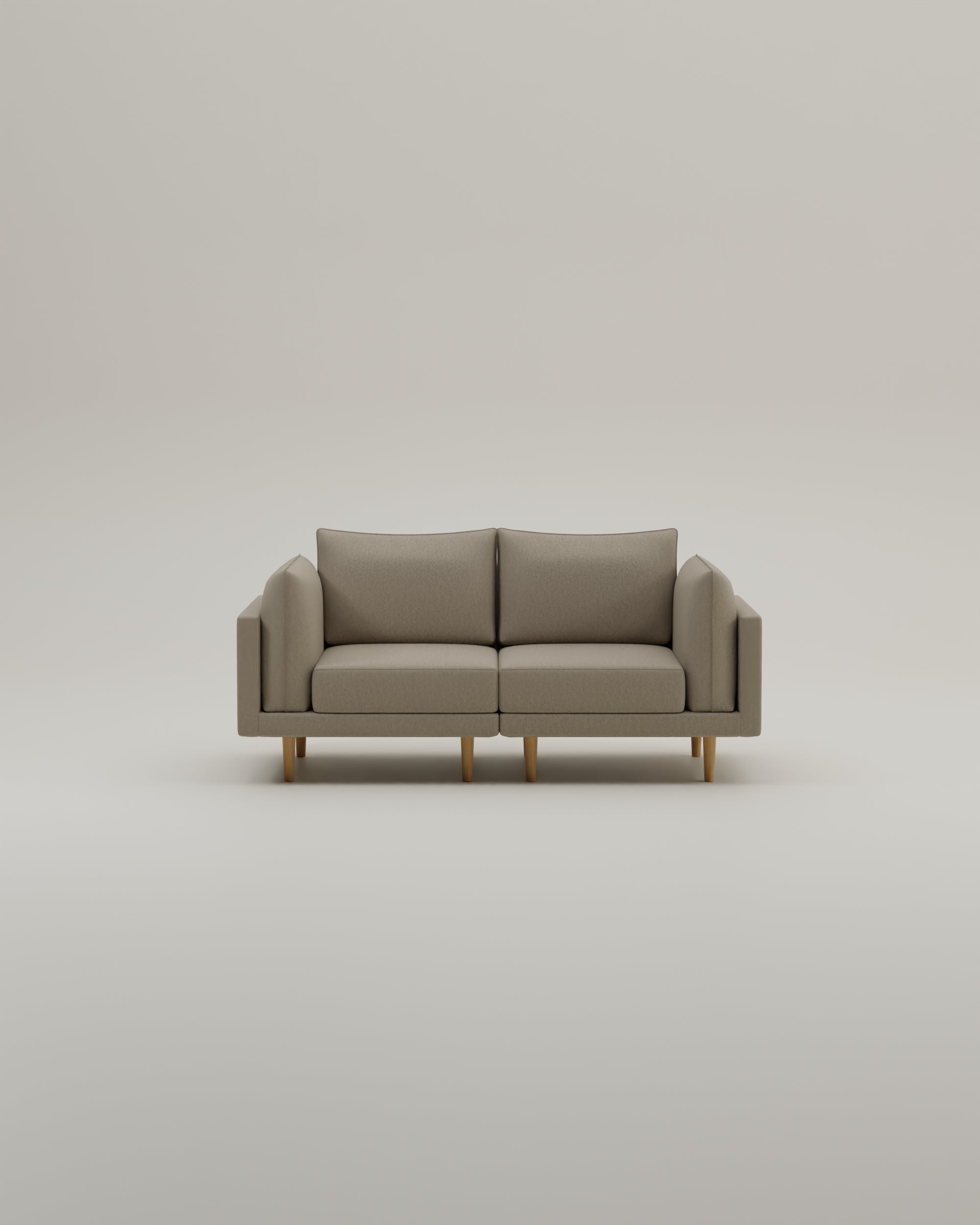 Modulares Sofa Donna 2-Sitzer mit Schlaffunktion