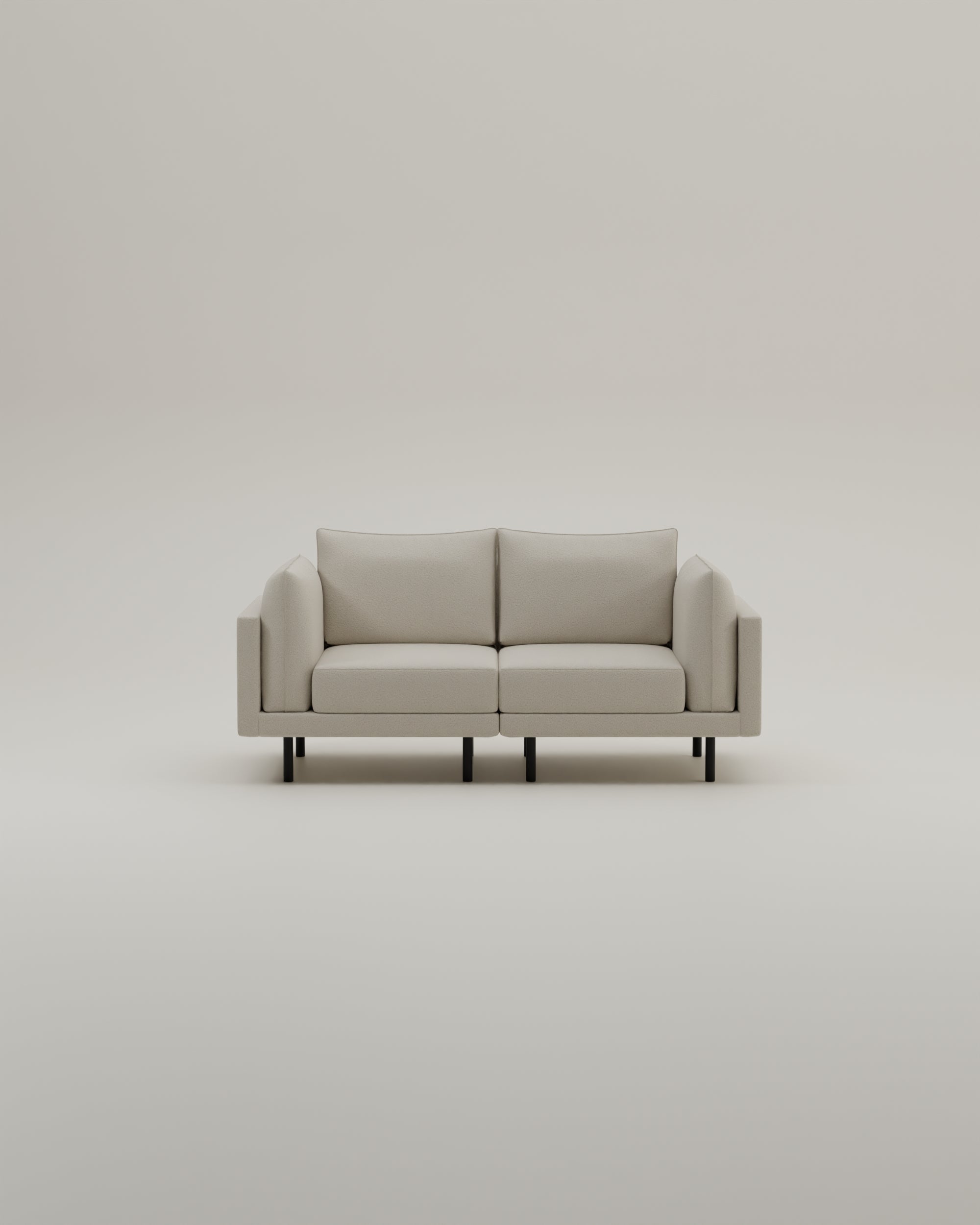 Stoffbezug - Modulares Sofa Donna 2-Sitzer