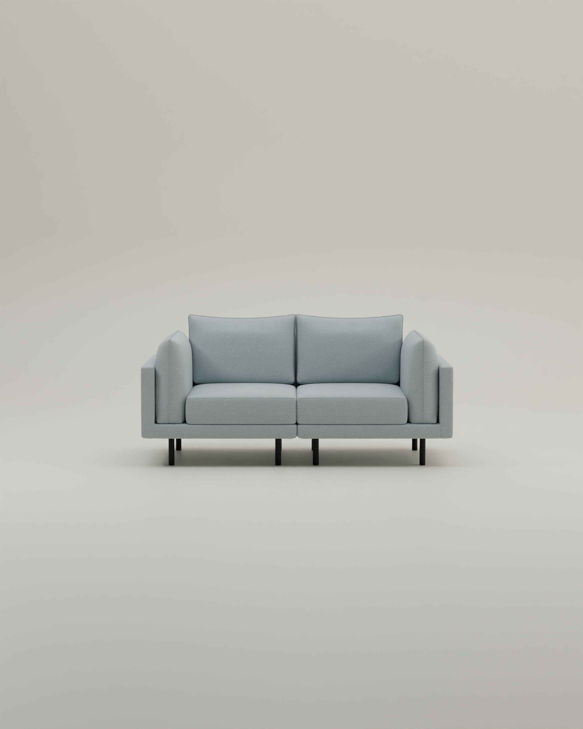 Stoffbezug - Modulares Sofa Donna 2-Sitzer