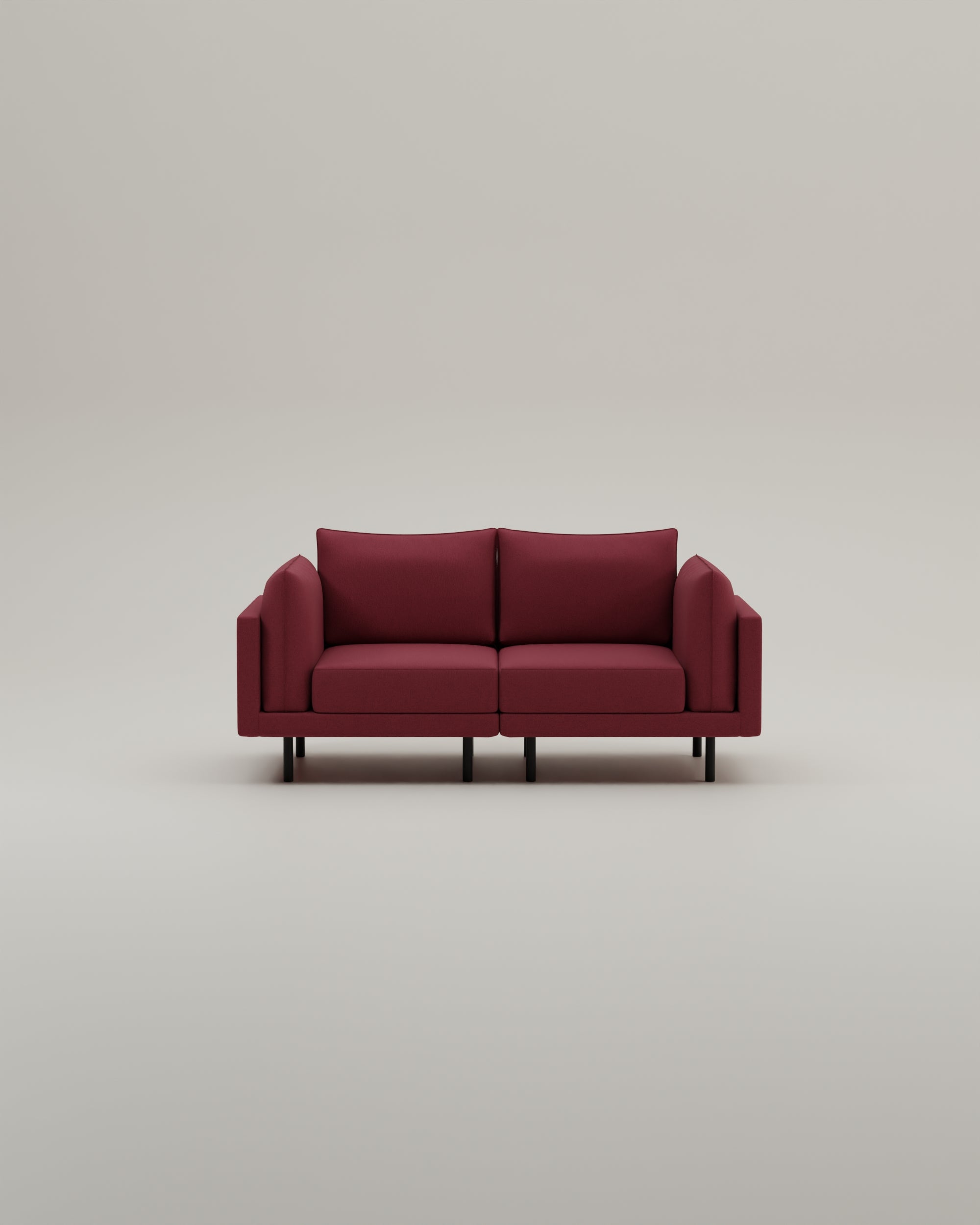 Stoffbezug - Modulares Sofa Donna 2-Sitzer