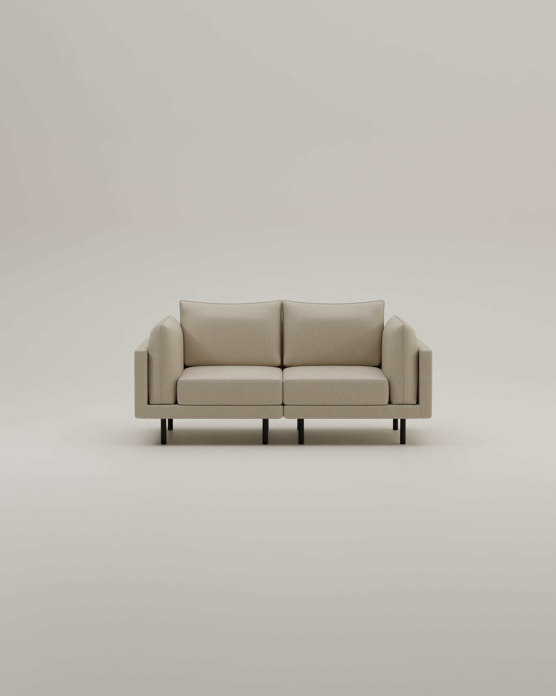 Outlet - Donna 4-seater modular sofa with sleep function