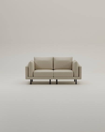 Outlet - Donna 4-seater modular sofa with sleep function