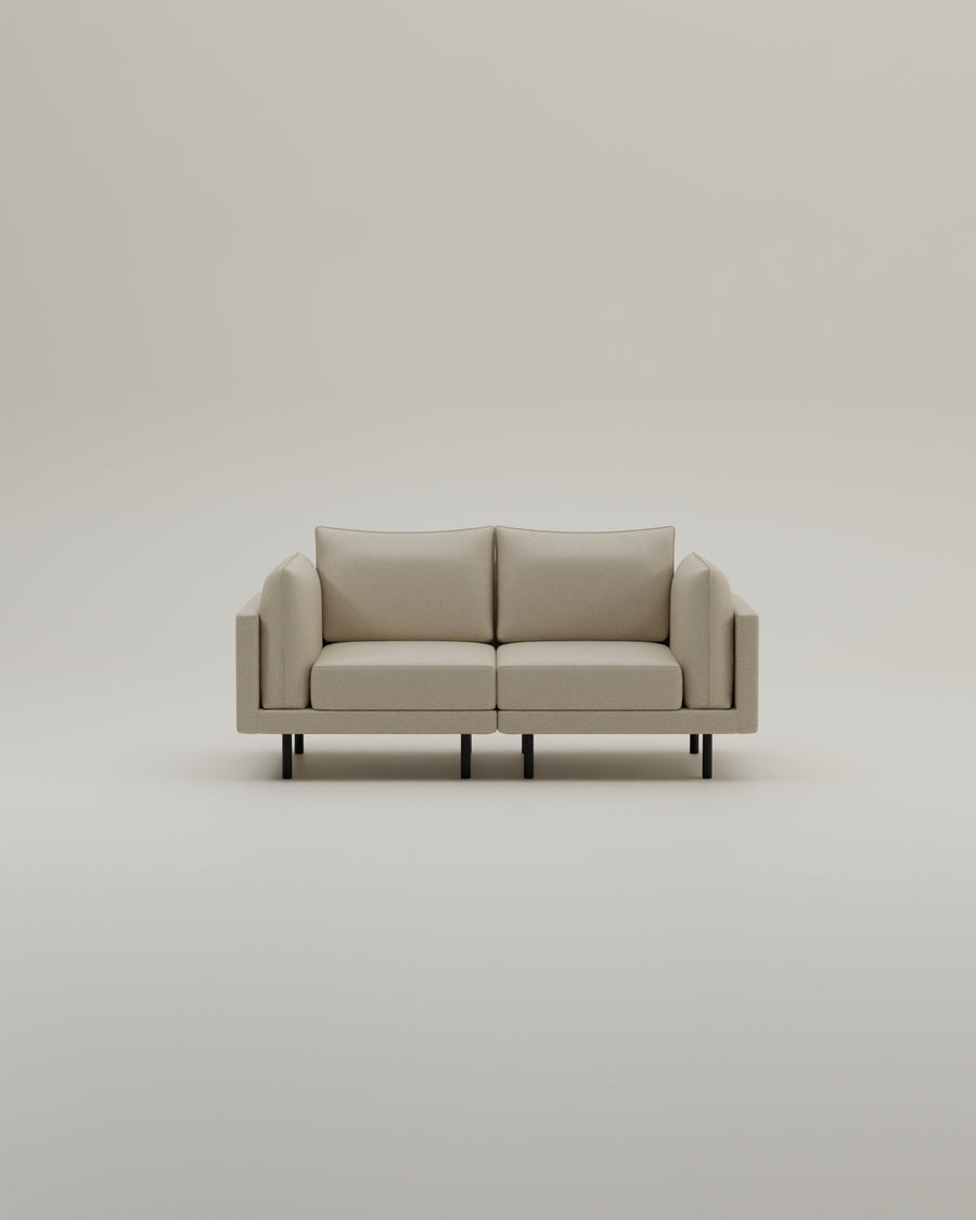 Outlet - Donna 4-seater modular sofa with sleep function