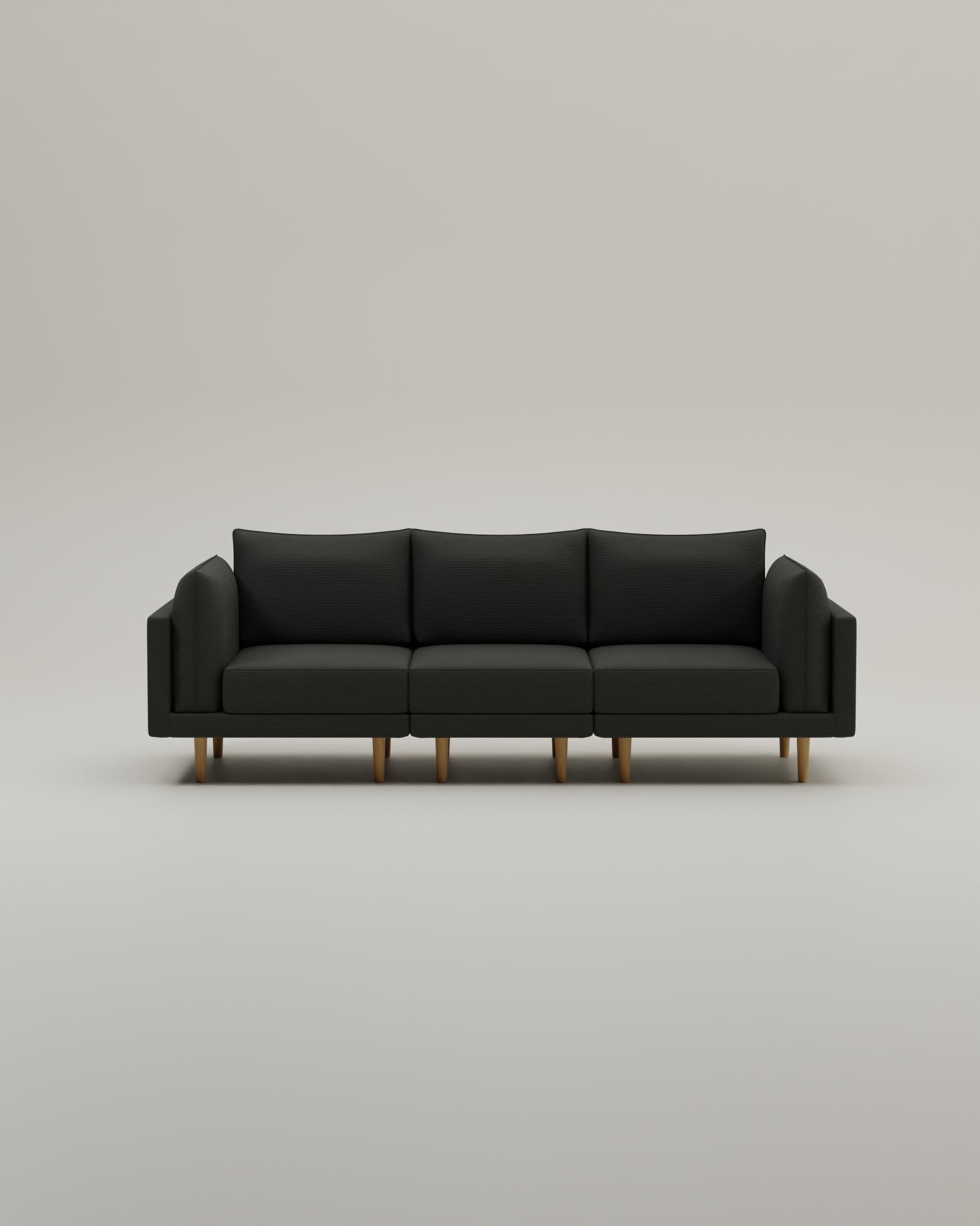 Stoffbezug - Modulares Sofa Donna 3-Sitzer