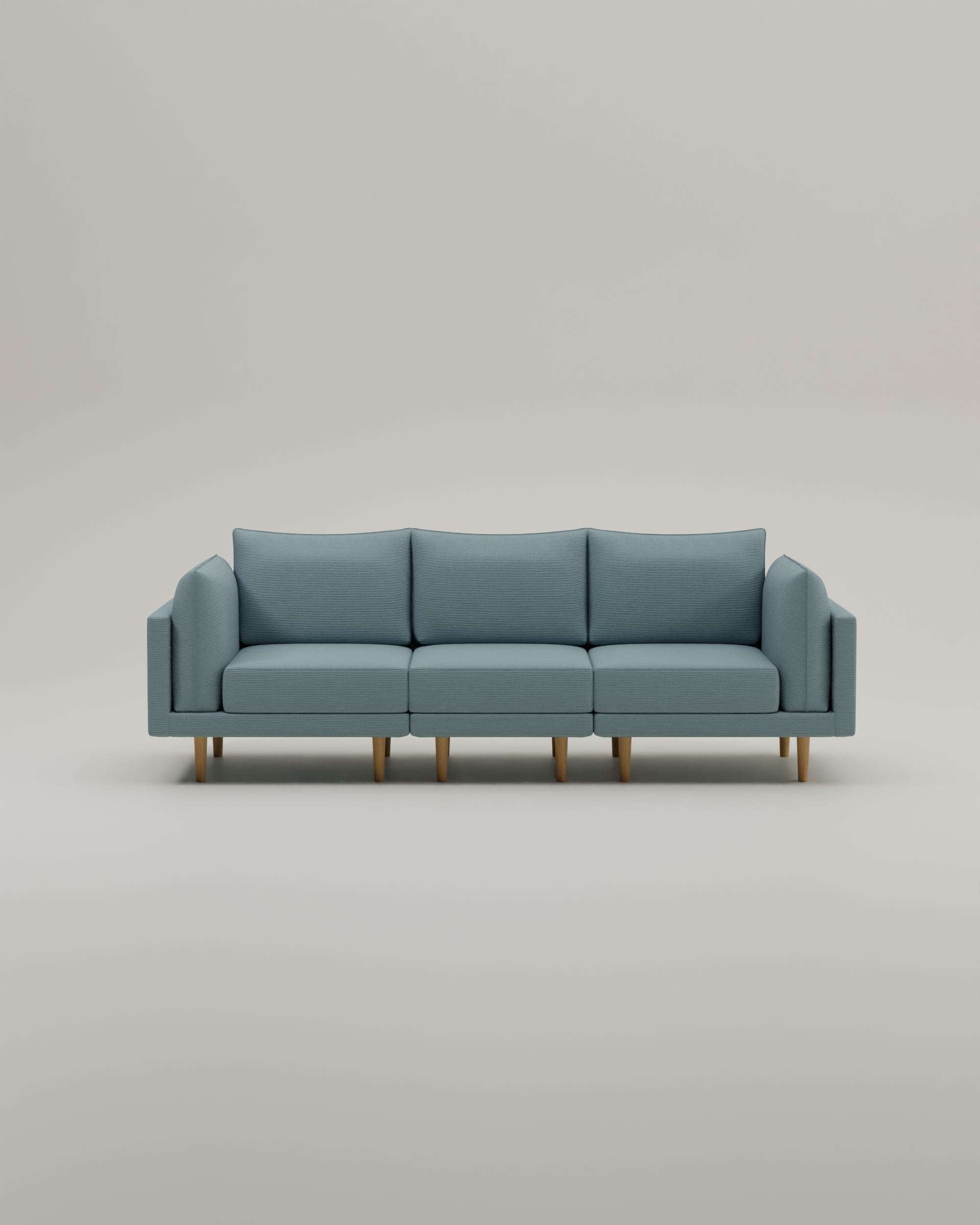 Stoffbezug - Modulares Sofa Donna 3-Sitzer
