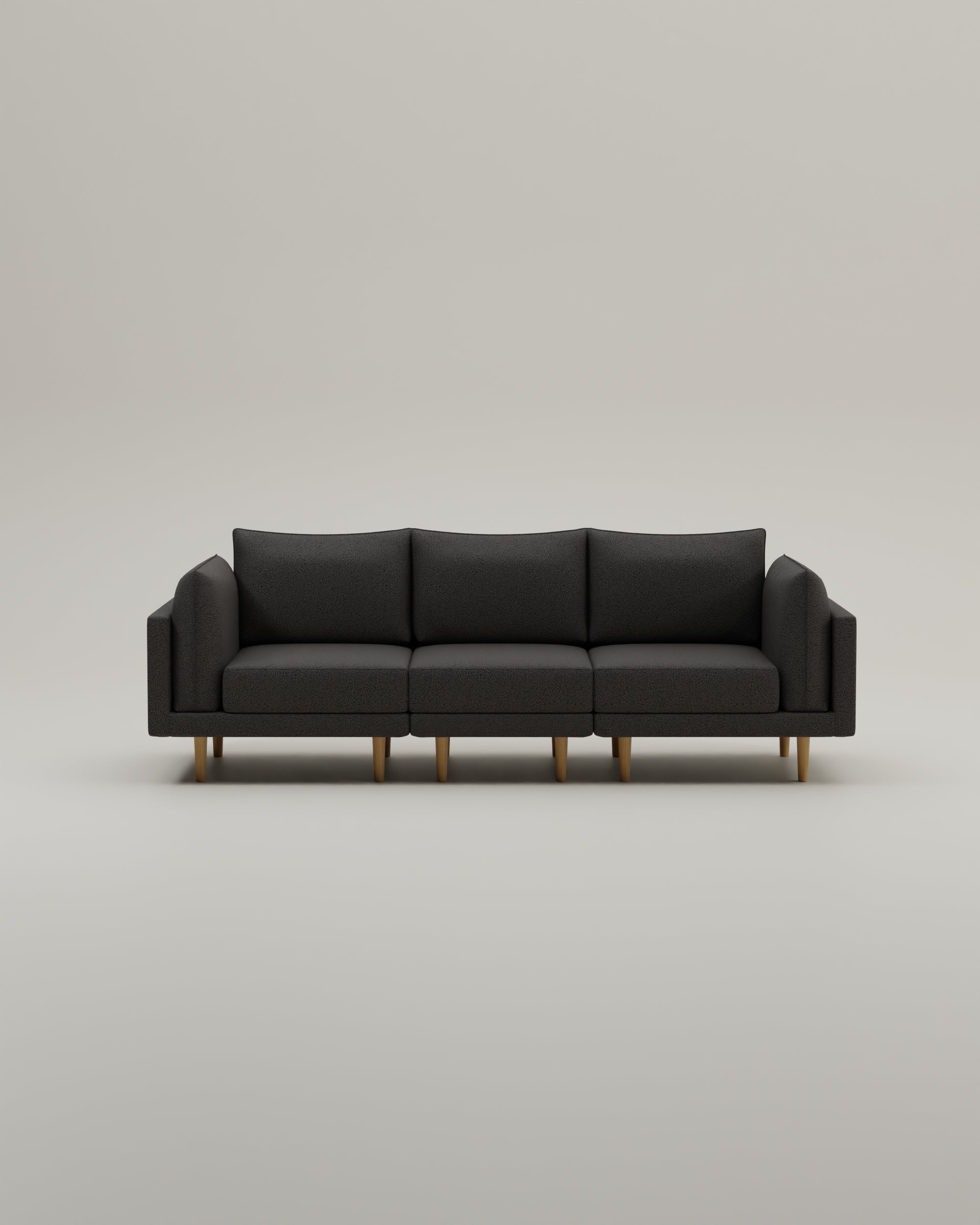 Stoffbezug - Modulares Sofa Donna 3-Sitzer