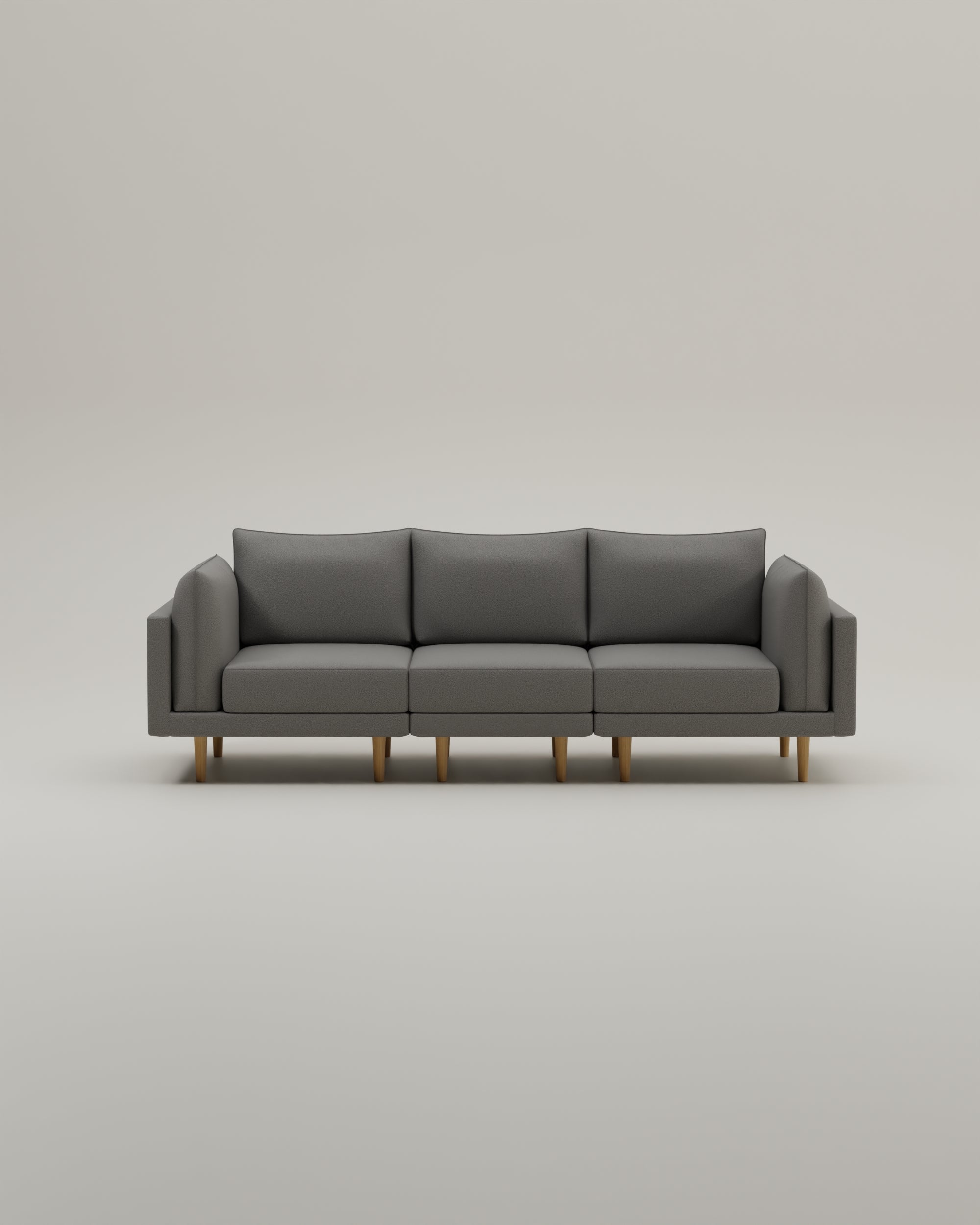 Stoffbezug - Modulares Sofa Donna 3-Sitzer
