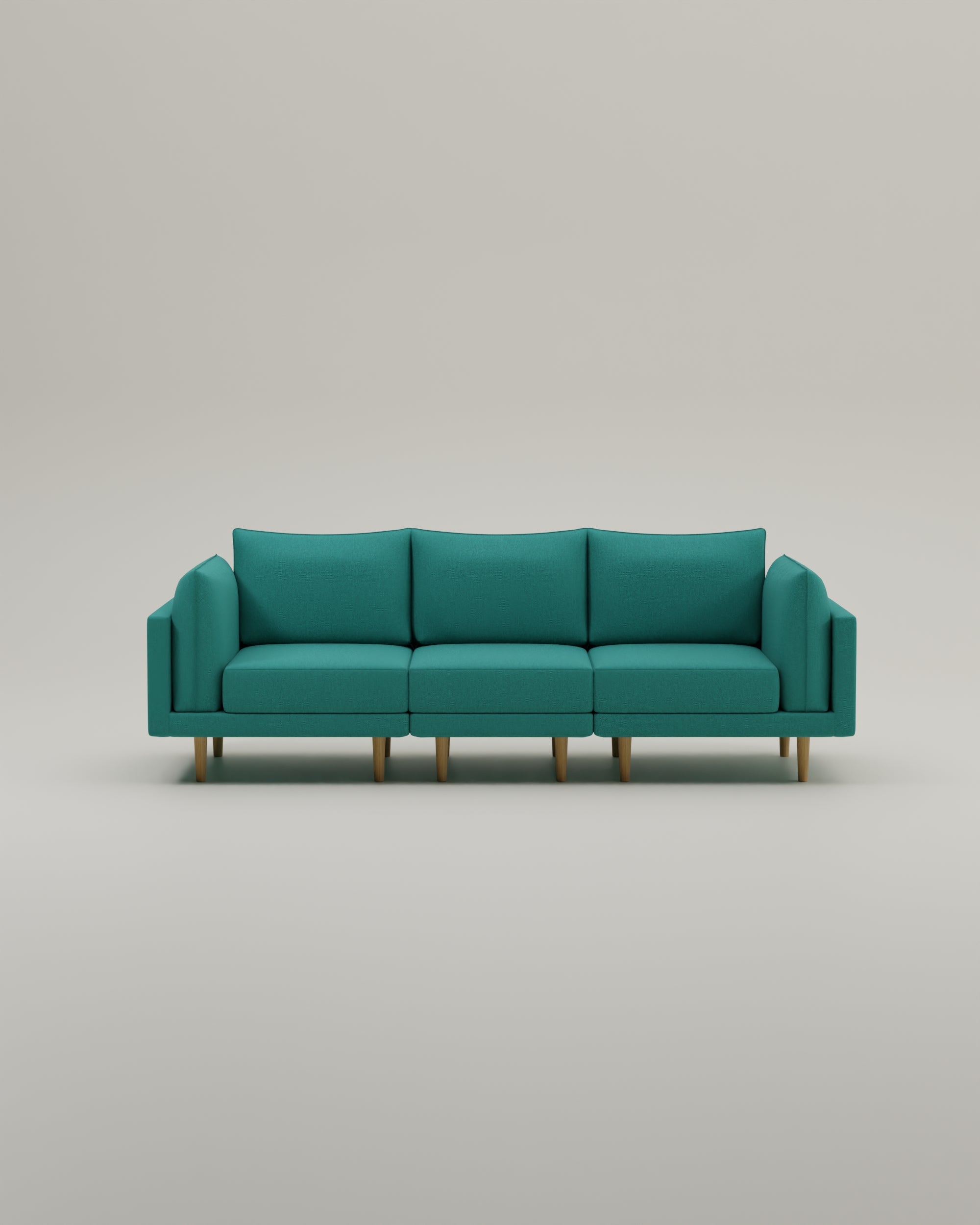Stoffbezug - Modulares Sofa Donna 3-Sitzer